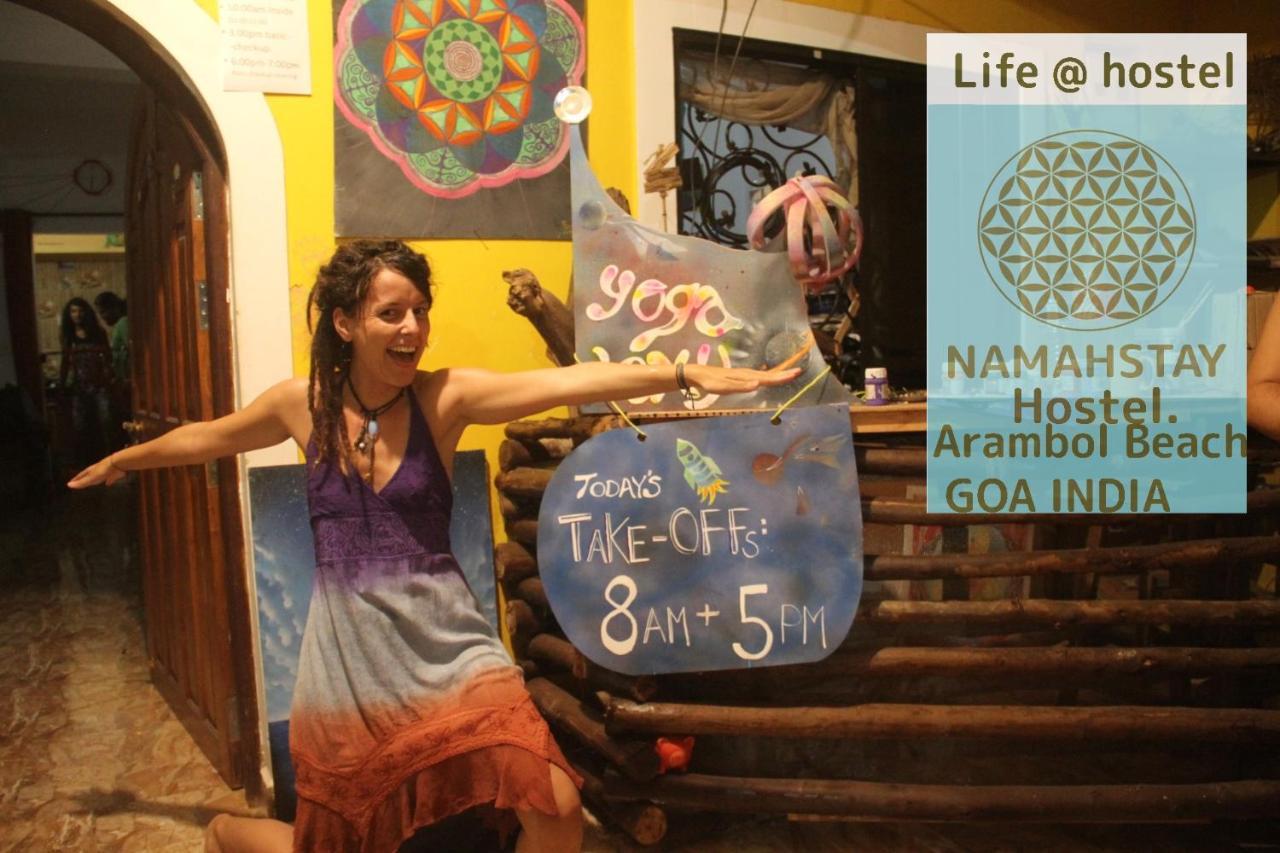 Namahstay Hostel, Cowork & Artist Residency Arambol Ngoại thất bức ảnh