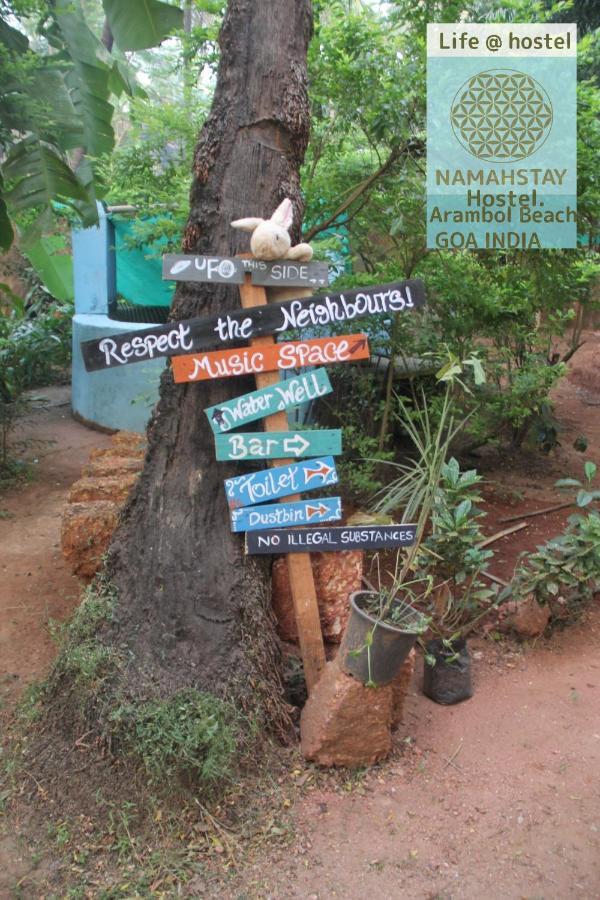 Namahstay Hostel, Cowork & Artist Residency Arambol Ngoại thất bức ảnh