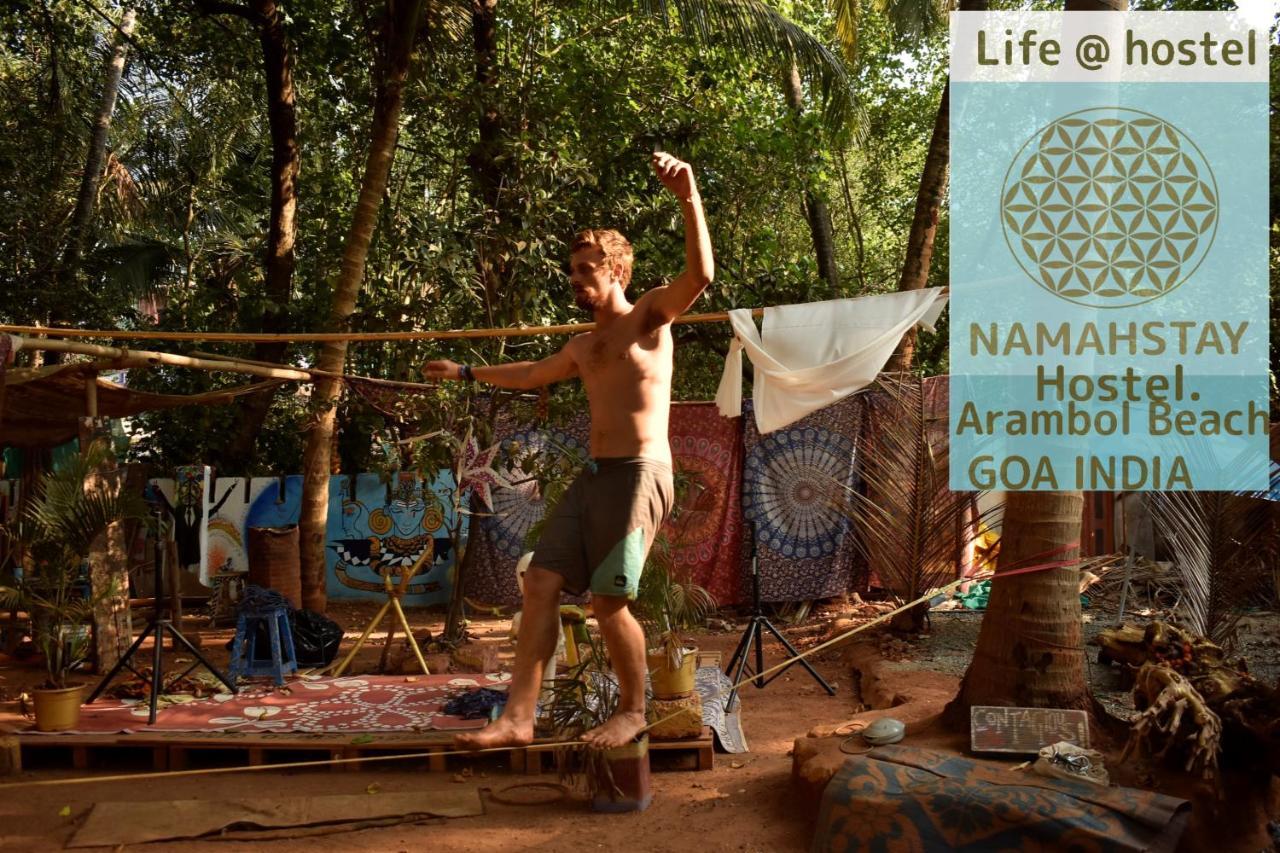 Namahstay Hostel, Cowork & Artist Residency Arambol Ngoại thất bức ảnh